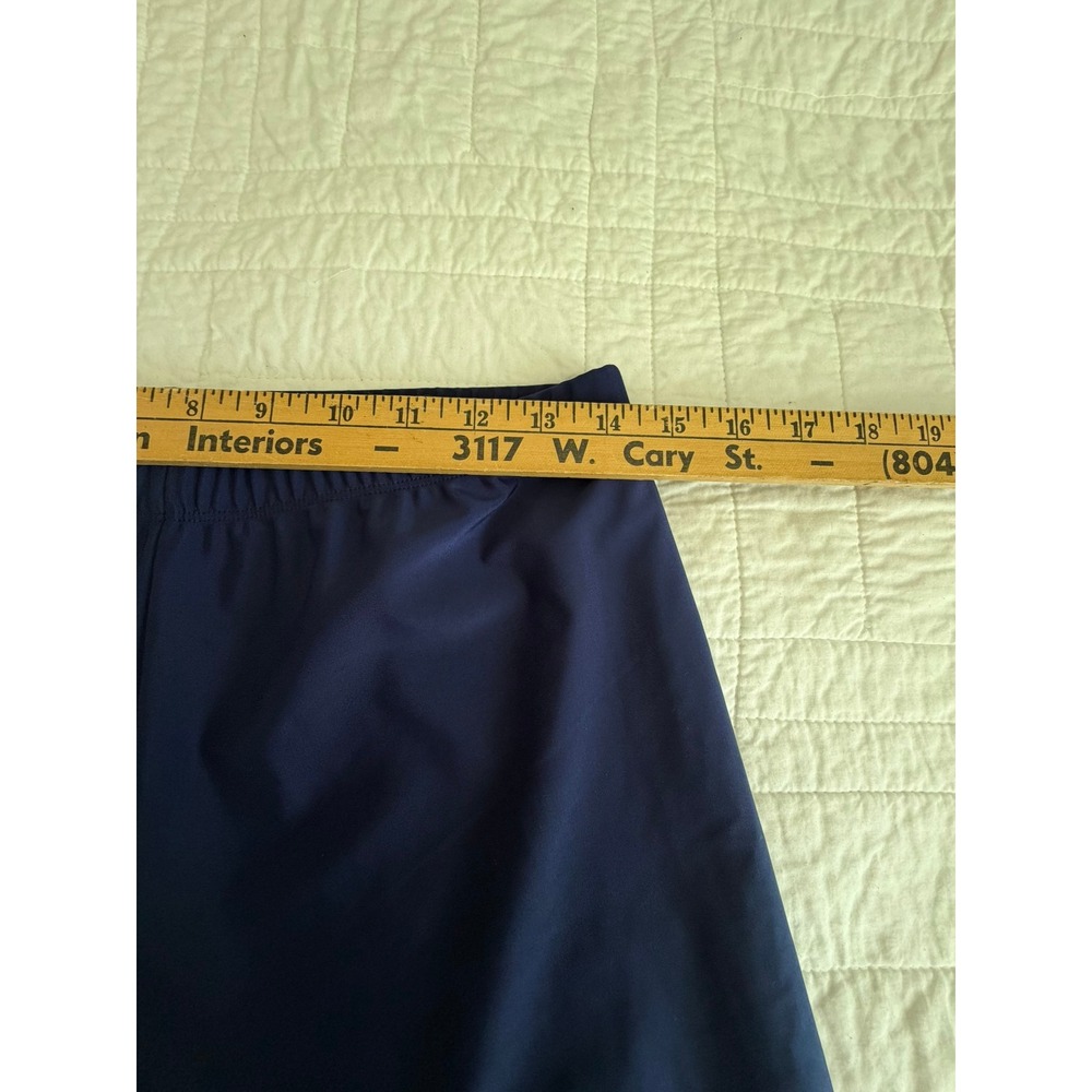 Two Piece Tropical Rash Guard and Swim Shorts Set Navy Teal Floral XL - Picture 14 of 15